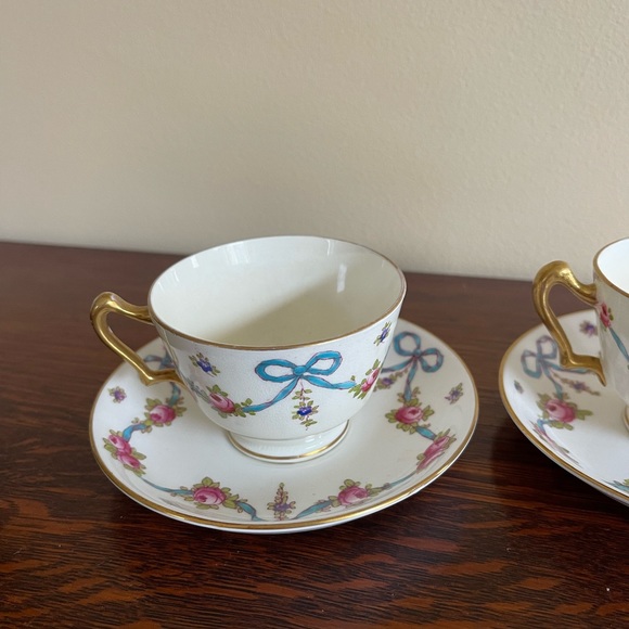 Birks Royal Staffordshire tea cups x 2 - Picture 2 of 8